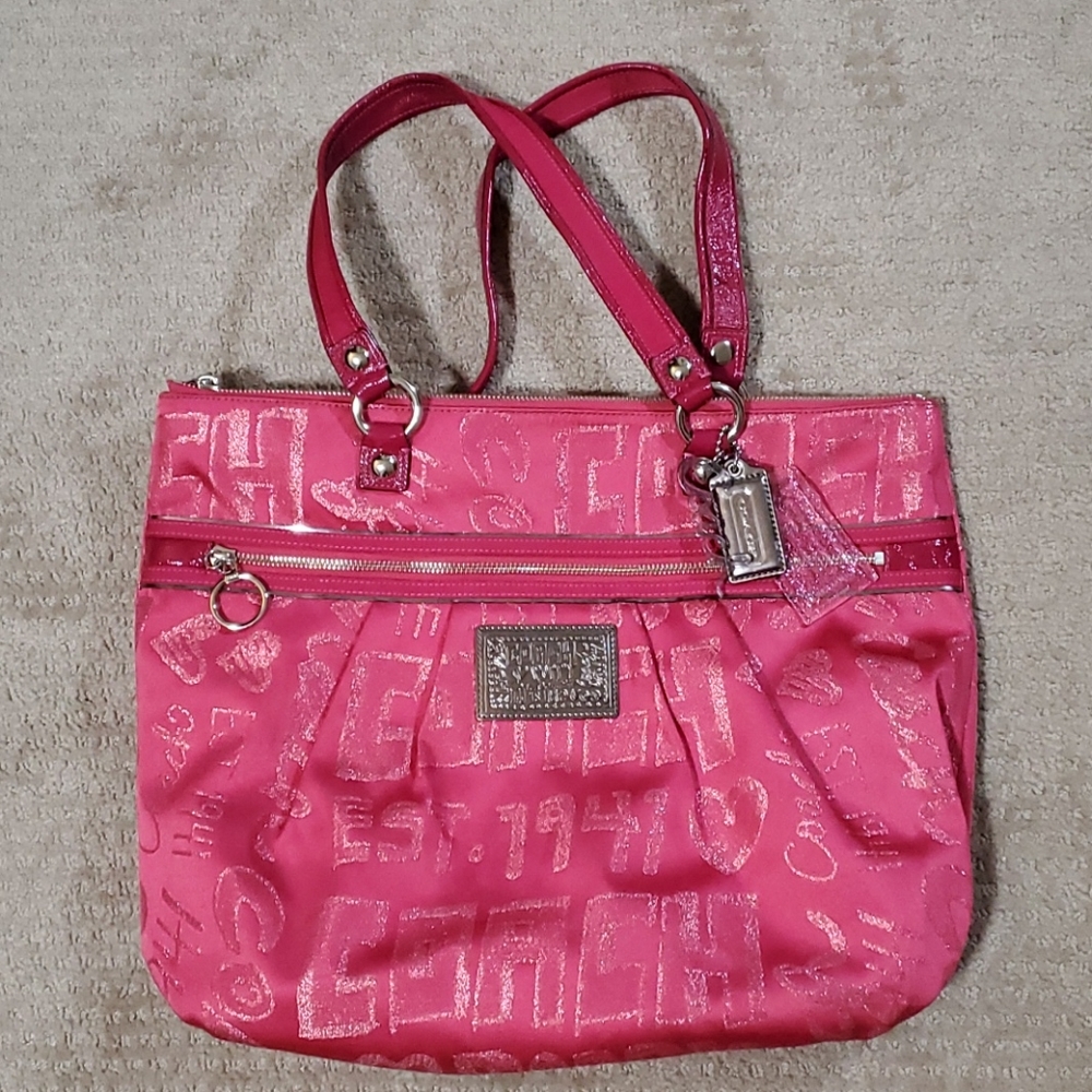 Coach Poppy Tote Purse